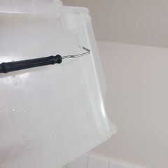 工具箱として使っていたクリアボックスしますの画像