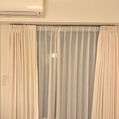 【ニトリ】カーテン レースセットの画像