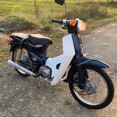 c50 スーパーカブ50カスタム キャブ ピカピカの画像
