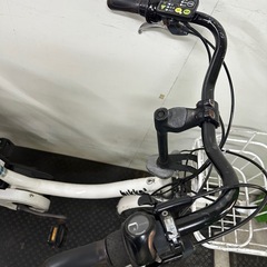 東京23区配達無料🌈新基準 ブリヂストン　ビッケ2  8.7Ah リチウム 電動自転車 中古　BS 5248の画像