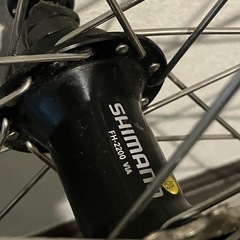 700C ホイール 前後 セット アルミ 40mm ディープリム の画像