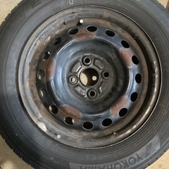 夏タイヤホイールセットの画像