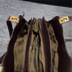 FENDI ロゴハンドバッグ保存袋付の画像