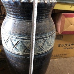 陶器製、壺、傘立ての画像