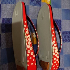 花柄　草履　女性用　レディースの画像