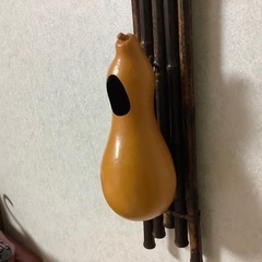 瓢栄 作 瓢箪 ひょうたん 花器 華道具 古美術 壁掛け 高さ　花瓶 瓢箪型の画像