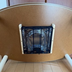 楕円テーブル✖️そたつコタツの画像