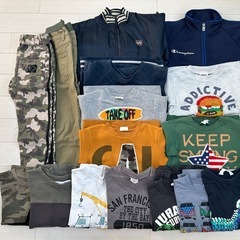 110cm 男の子　秋冬服　16点の画像