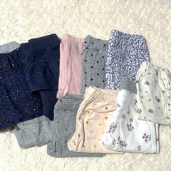 90サイズ　大量　25点　まとめ　こども服　女の子　冬物の画像