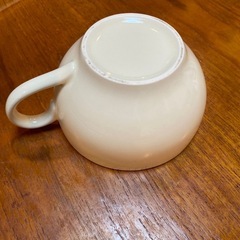 2日間のみ！(9日まで )ティーカップ5個&ミルクポット&シュガー入れ　セット　オフホワイト　　の画像