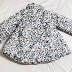 95cm  厚手　子供　ジャケット　花柄　の画像