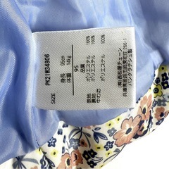 95cm  厚手　子供　ジャケット　花柄　の画像