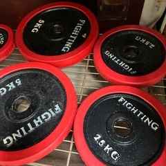 ダンベルセット　プレート　シャフト　トレーニング　バーベルの画像