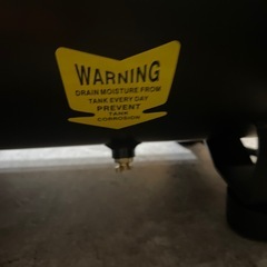 エアーコンプレッサー　ジャンク品の画像