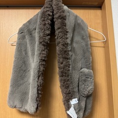 a.v.v 新品タグ付き　ファーマフラー　2wayの画像