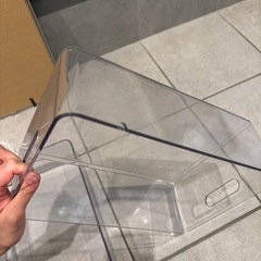 クリアカゴ　収納など　の画像