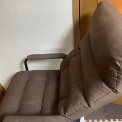 ニトリ　1人用ソファの画像