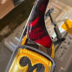 古三線　平織三味線店　沖縄変換前の黒檀
の画像