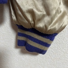 レア hoshihime yokosuka スカジャン 青×金 蝶の画像