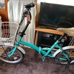 【美品】折りたたみ自転車の画像
