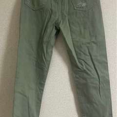 GYDA カラーペグトップパンツ カーキ Mサイズの画像