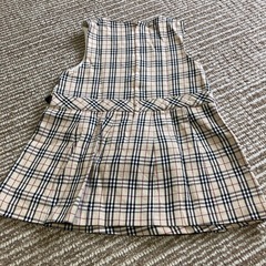 BURBERRYジャンパースカート90サイズの画像