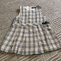 BURBERRYジャンパースカート90サイズの画像