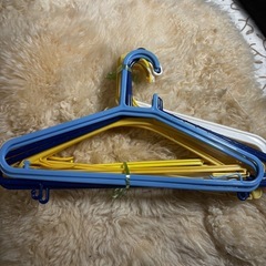 差し上げます、プラスチックハンガーの画像