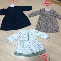 【新品未使用、美品】女の子　90size 11点まとめ売りの画像