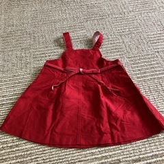 MIKI HOUSEジャンパースカート90サイズの画像