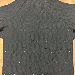 パール付き　キルティングジャケットの画像