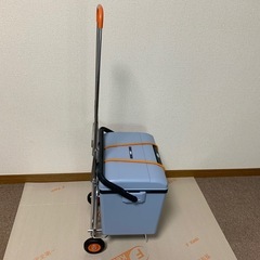 【無料】クーラーボックス/保冷剤(大小３個)/小型折り畳みキャスターの画像