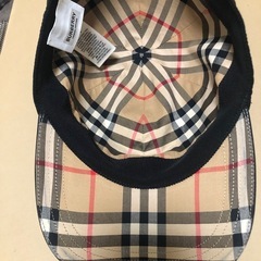 本物正規品、今日だけ値下げ7000円バーバリーキャップ帽の画像