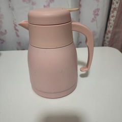 ステンレス保温ポット 304ステンレス ピンクの画像