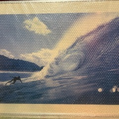 🌊【希少】Gerry Lopez × 佐藤傳次郎 「NALU OLA」ポスターの画像