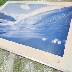 🌊【希少】Gerry Lopez × 佐藤傳次郎 「NALU OLA」ポスターの画像