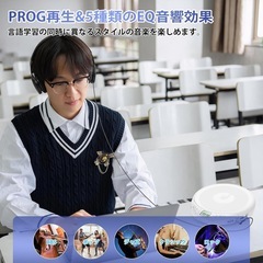 ❤️簡単操作❤️CDプレーヤー ポータブル 語学学習用 白 リピート機能付きの画像