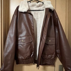 シーイン　shein 革ジャンの画像