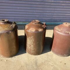 アンティーク　醤油壺 7個ありの画像