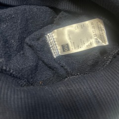 GU 裏起毛パーカー　H&M裏起毛ラグラントレーナーの画像