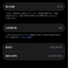 iPhone15Pro ホワイトチタニウム本体の画像