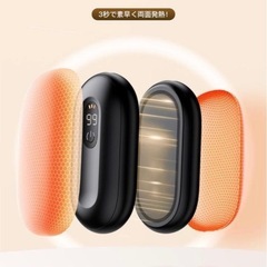 電気カイロ 高速加熱 LED表示 急速充電ポート 防寒グッズの画像