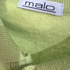 マーロ ポロシャツ ニット ライトグリーン サイズ48の画像