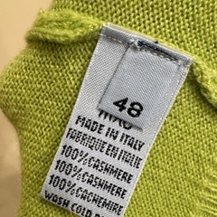 マーロ ポロシャツ ニット ライトグリーン サイズ48の画像