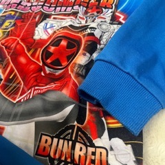 爆上戦隊ブンブンジャー光るパジャマ120の画像