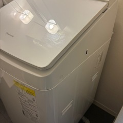 取りに来て頂ける方限定！Panasonic 縦型乾燥洗濯機 2021製 8kg NA-FW
80K9-Wの画像