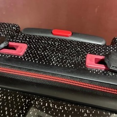 HALEIWA キャリーケース 黒 ドット柄内装の画像