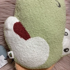 ジュラピケ マリオヨッシークッションの画像