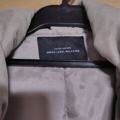 グリーンレーベルリラクシング スエード ダウンジャケットの画像