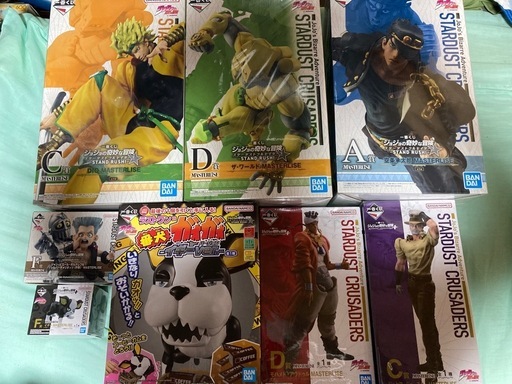 一番くじ　ジョジョの奇妙な冒険　フィギュアまとめ売りセット